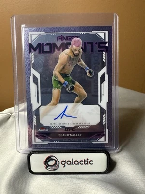 Lote de tarjetas insertadas numeradas automáticas Topps Finest UFC Sean O’Malley 2025 🔥 Foto 1 de 4