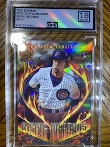 2024 Bowman Rising Infernos Pete Crow-Armstrong #RI-4 (RC) - Bild 1 von 2