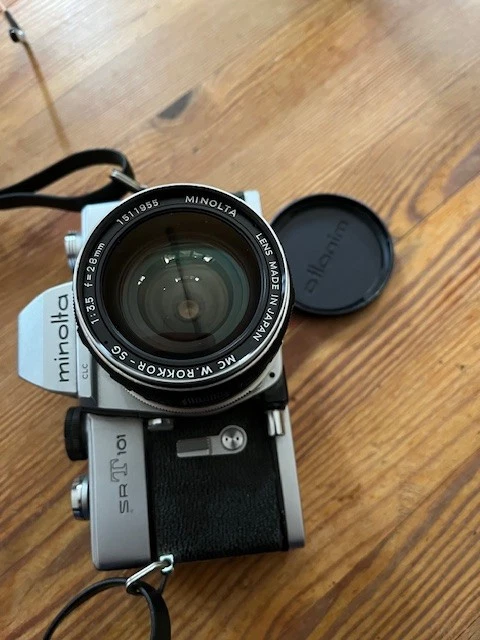 フィルムカメラ MINOLTA SRT101 58mm + 28mm + 100-200mm Minolta Srt 101 online kaufen | eBay.de