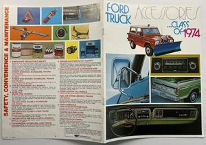FORD LKW ZUBEHÖR 1974 BILDPROSPEKT PICKUP TRUCKS - Bild 1 von 3