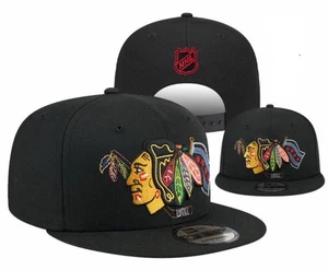 Mütze Kappe Chicago Blackhawks New Era 9FIFTY Hockey Team Snapback verstellbar NHL - Bild 1 von 1