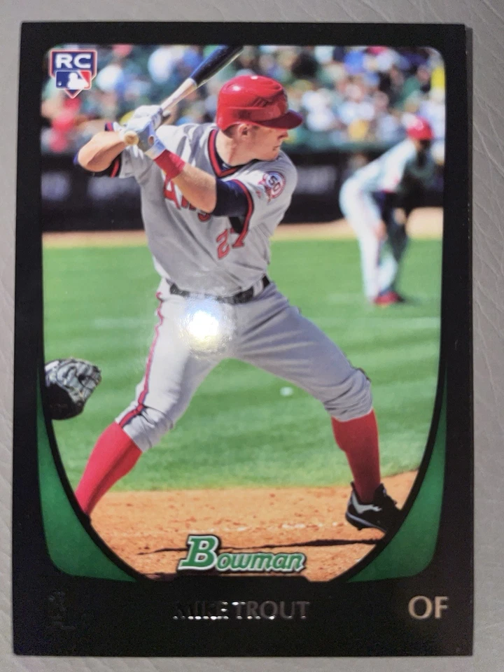 Mike Trout 2011 Bowman Draft Picks And Prospects RC #101 Los Angeles Angels - Image 1 of 2
