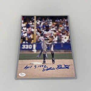 Delino DeShields Signed - Autographed Montreal Expos Photo JSA INSC Debut - Picture 1 of 5