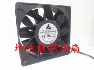DELTA PFB1248XHE 48V 1.92A 12038 12CM 4-Wire Cooling Fan - Picture 1 of 4