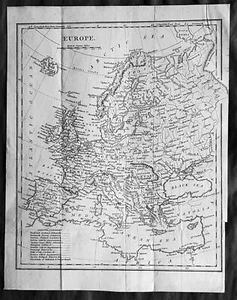 1790 Thomas Kitchin Antique Map of Europe - Picture 1 of 2