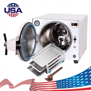 Dental 18L Medical Autoclave Sterilizer Vacuum Steam Sterilization Automatically - Picture 1 of 18
