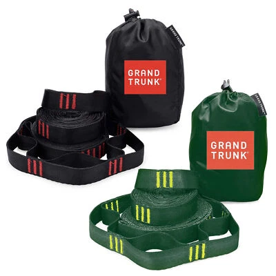Grand Trunk Hammock Suspension Straps 2x 304cm Hammock Hanging Straps 181kg - Image 1 of 4
