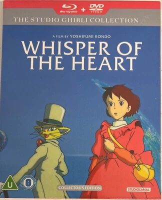 WHISPER OF THE HEART Studio Ghibli No 11)COLLECTORS EDITION NEW -BLU RAY/DVD - Image 1 of 2
