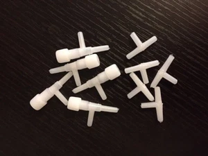 Línea de aire de 3 vías para acuario Válvulas en T y kit de válvulas de flujo de aire de control conectores de tubería. - Imagen 1 de 6