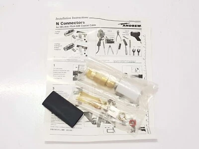 ANDREW F4NM N TYPE MALE CONNECTOR - LOT OF 2 - Image 1 of 4