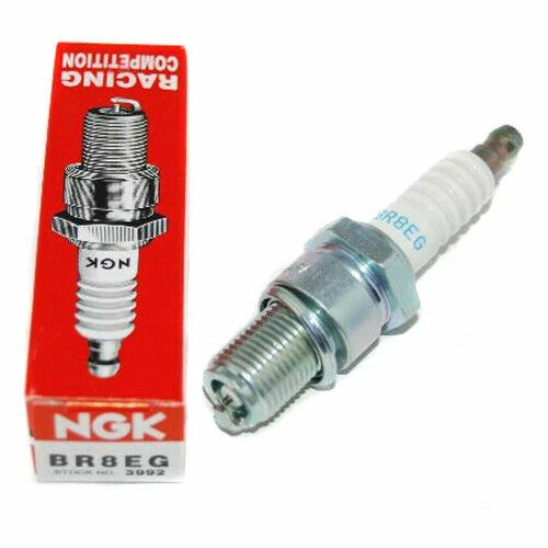 NGK BR8EG SPARK PLUG (GASGAS-HONDA-HUSQVARNA-KTM-SUZUKI-TM-YAMAHA) - Image 1 of 1