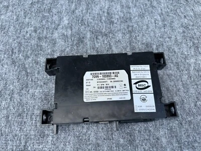 BLUETOOTH AUDIO CONTROL MODULE 7G9N10D893 JAGUAR XF XFR OEM (2009-2011) - Image 1 of 2