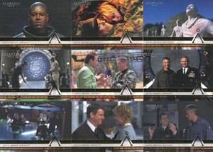 Stargate SG-1 Season 6 Behind the Scenes Chase Card Set B1 thru B9