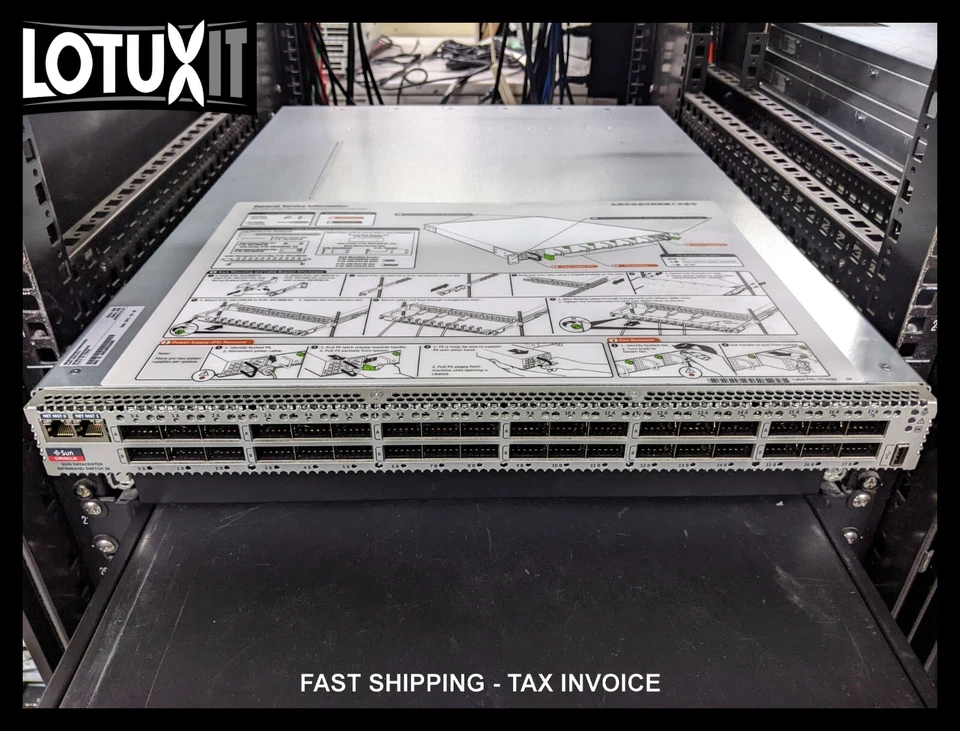 Sun Oracle Datacenter Infiniband Switch 36 Port 7305540 Mellanox IB - Image 1 of 3