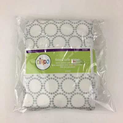 Белая простыня для кроватки Circo хлопок стандартный размер матрас для кроватки 200 штук A31 - Изображение 1 из 2