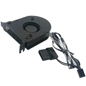 Half Height PCIe Bracket Fan PC Case Internal CPU GPU Air Circulation Cooling - Picture 1 of 8