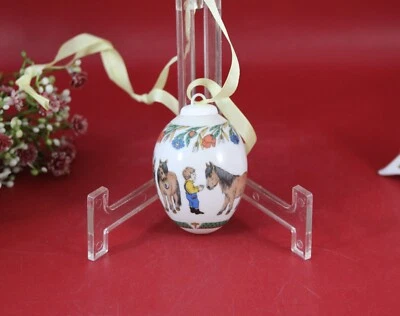 Hutschenreuther Porzellan, Ole Winther - Das Ei, Jahresei, Osterei Jahr 1992 - Bild 1 von 2