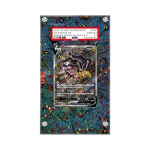 Giratina V 186/196 Pokémon Extendido PSA Obra de Arte Tarjeta Protectora Vitrina - Imagen 1 de 3