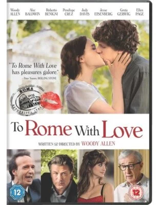 To Rome With Love DVD (2013) Alec Baldwin, Allen (DIR) cert 12 Amazing Value - Image 1 of 2