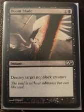 4x Doom Blade M11 MtG Magic Black Common 4 x4 Card Cards