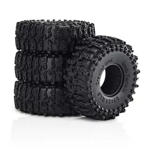 1.0 inch Tire Skin Tire for 1/18 TRX4M Landrover Bronco Climber SCX24 FMS D243 - Picture 1 of 7