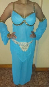 Princess Jasmine Disney Adult Sexy Costume Full Set Sz M - Picture 1 of 2