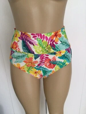 Sunsets Tropical Adventure Hannah High Waist Swim Bottom Size 14 - Image 1 of 4