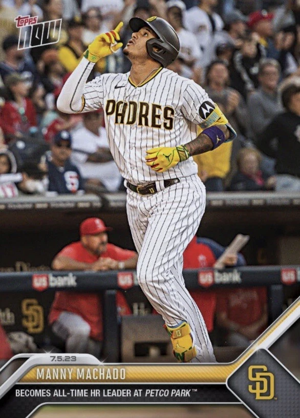 2023 Topps NOW MLB RC HR Leader Petco Park 7.5.23 MANNY MACHADO #531 Digital - Image 1 of 1