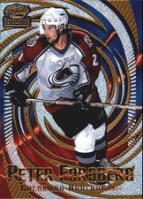1997-98 Revolution Colorado Avalanche Hockey Card #32 Peter Forsberg