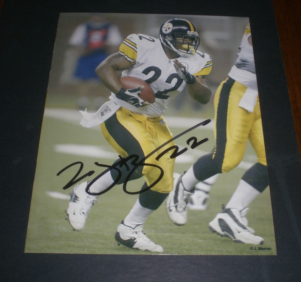 ФОТОГРАФИЯ ПИТТСБУРГ СТИЛЕРС ДУЧЕ СТЕЙЛИ С АВТОГРАФОМ 8x10 с сертификатом подлинности - Изображение 1 из 1