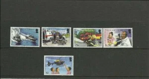 CAYMAN ISLANDS SG1277-1281 EMERGENCY SERVICES 2012 MNH - Picture 1 of 1