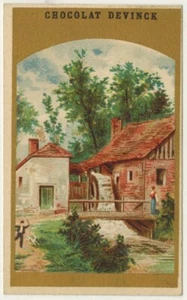 Chromo-Paris-Le moulin à eau-Chocolat devinck-Db.31 - Bild 1 von 2