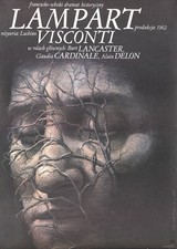 Original Vintage Poster Polish Lampart 1987 Sureal Il Gatopardo The Leopard Film