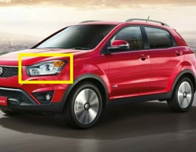 Scheinwerfer Links Headlight Lamp LH  DRL SsangYong Korando FL 2013-2015 - Bild 1 von 3