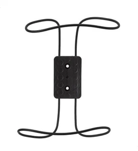 Single Ball Holder Wall Mount Sports Ball Storage Rack - Amazon Basics, Black - Picture 1 of 5