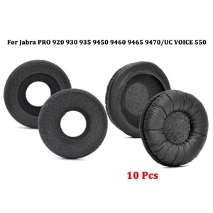 10x Ohrpolster Kissen/Für Jabra PRO 920 930 935 9450 9460 9465 9470/UC VOICE 550 - Zdjęcie 1 z 14