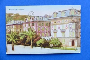 Cartolina Rapallo - Alberghi - 1915 ca. - Foto 1 di 1