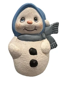 Snowman Holiday Christmas Collectible Display 6” Figure Winter Whimsy - Picture 1 of 3
