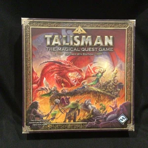Talisman Magical Quest Board Game FFG Revised 4th Edition - 100% COMPLETE! - Picture 1 of 14