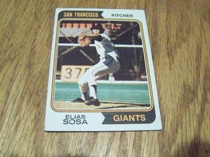 ELIAS SOSA 1974 TOPPS BASEBALL CARD # 54 - Picture 1 of 1