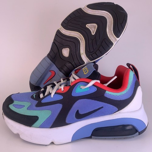 Scarpe da corsa Nike Youth Air Max 200 AT5627 400 blu sneakers taglia 6 Y