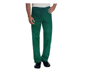 Landau Unisex Scrub Bottoms Pants XLG Draw String Waist One Pocket Straight Leg - Picture 1 of 7