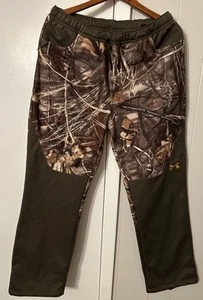 Herren Under Armour Camo Advantage Max 4 Größe Large L Hose Jagd Fleece gefüttert - Bild 1 von 10