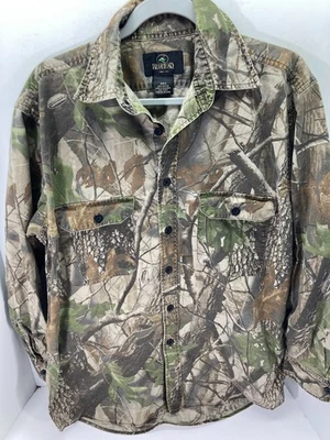 Red Head Real Tree Hunting Shirt Mens M Multicolor Camouflage Pockets Outdoor - Image 1 of 4