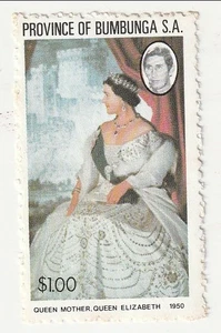 Province of Bumbunga - Queen Mother 1950 label(M) - Picture 1 of 1