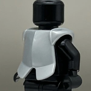 lego knight armor / lego minifigure body armor - luci argento - raro lego - Foto 1 di 3