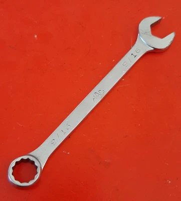 Mac Tools USA 9/16" 12PT Point Chrome Combination Wrench CW18 Engraved - Image 1 of 4
