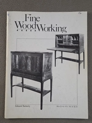 Taunton's Fine Woodworking Magazine 1979 May/June No. 16 Edward Barnsley Foto 1 de 4