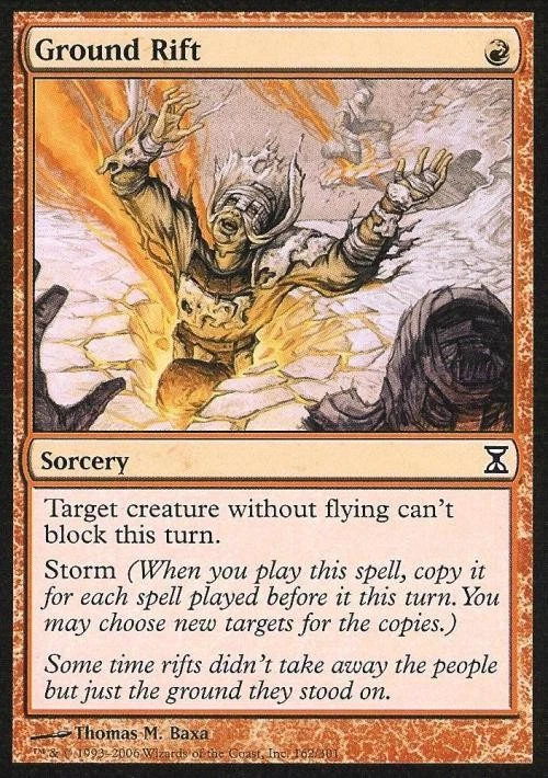 Ground Rift - Medium Play MTG Time Spiral - Image 1 of 1