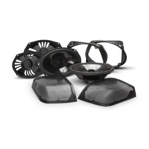 Kit de audio trasero Rockford Fosgate 2014+ Harley Davidson motocicleta 6 X 9 PWR - Imagen 1 de 1
